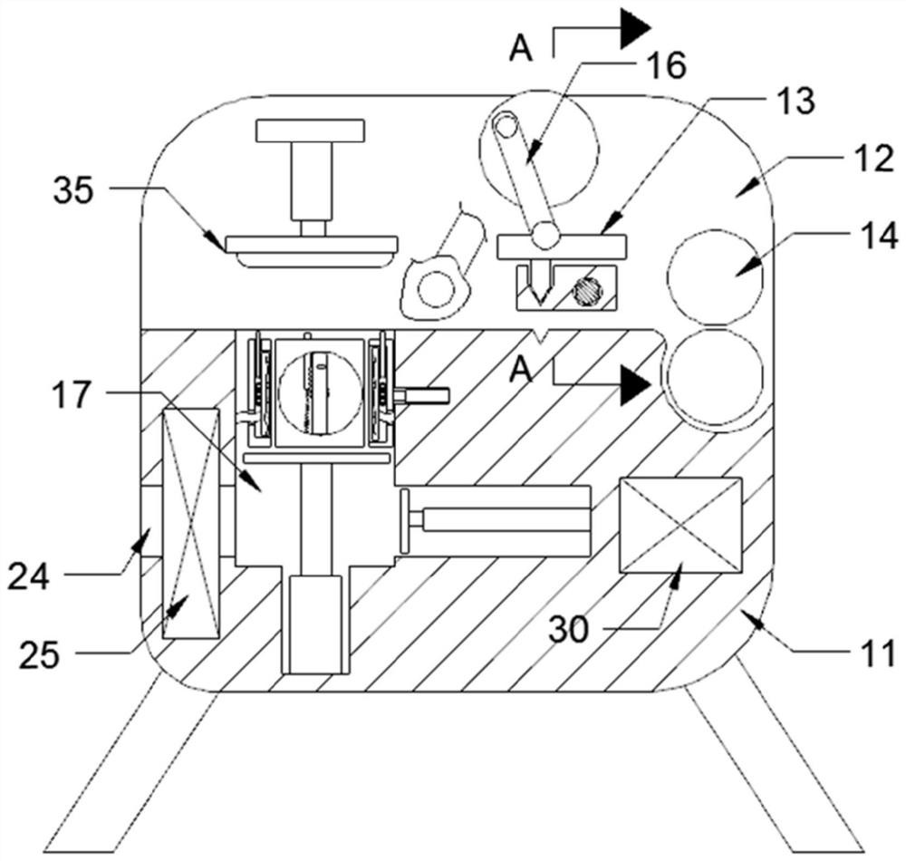 Packaging bag production machine capable of automatically separating bundles