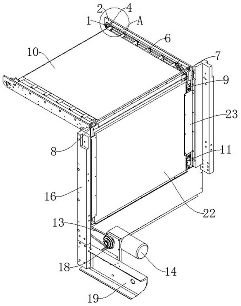 Electric auxiliary paper collecting device for automatic die-cutting machine