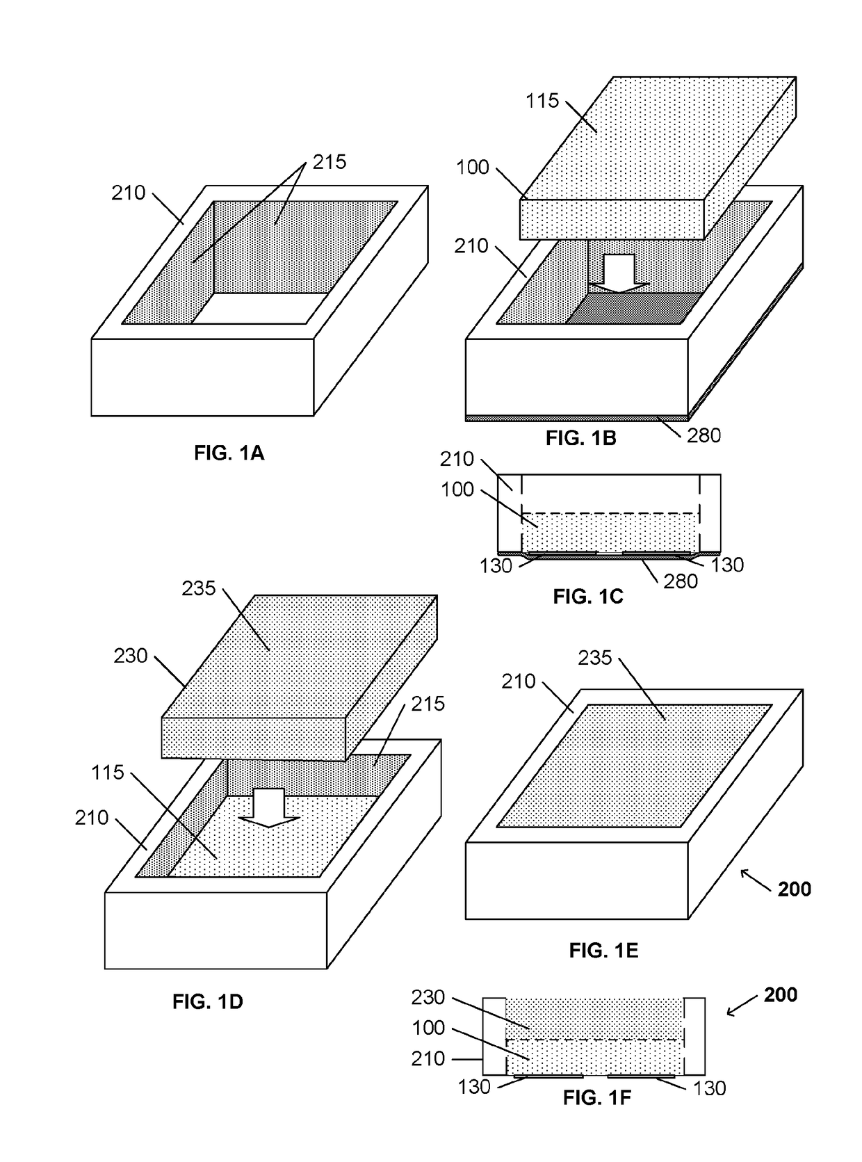 Frame based package for flip-chip LED