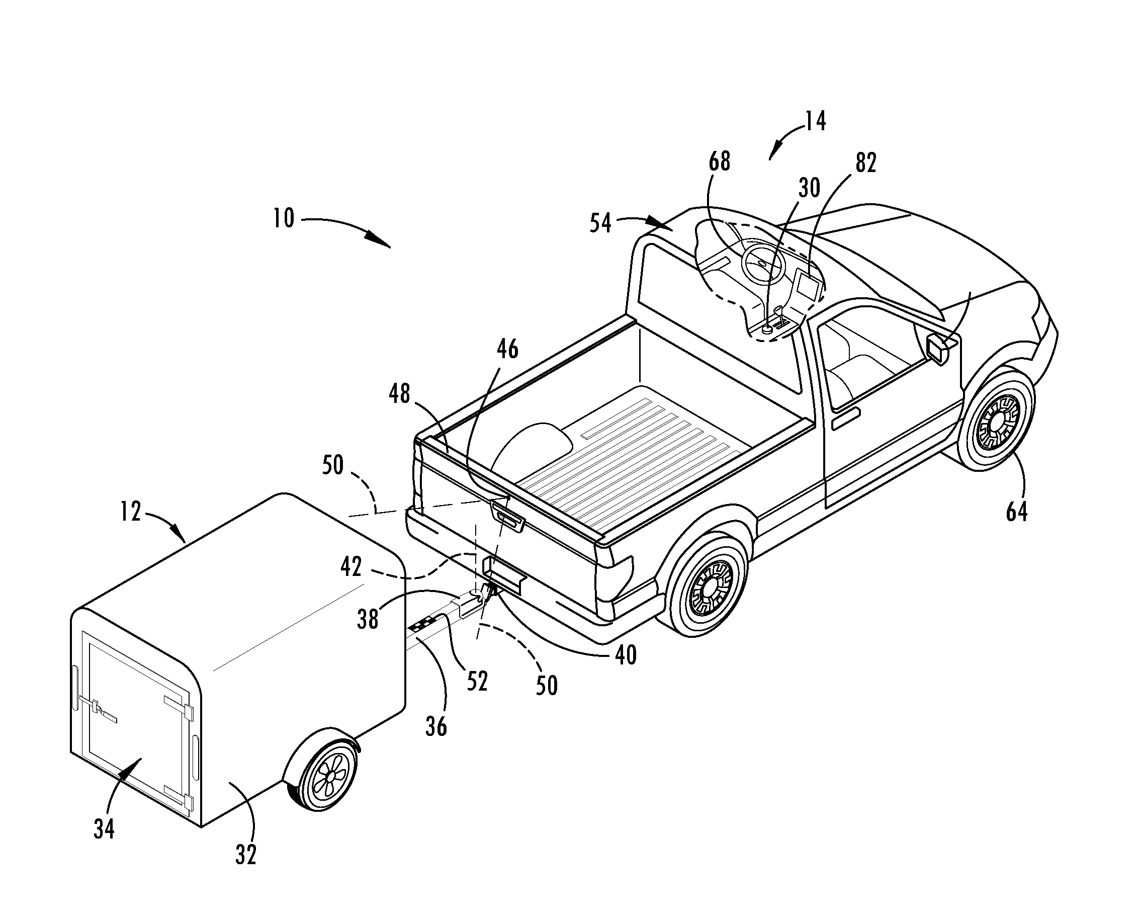 Offset compensation for trailer backup assist steering input device