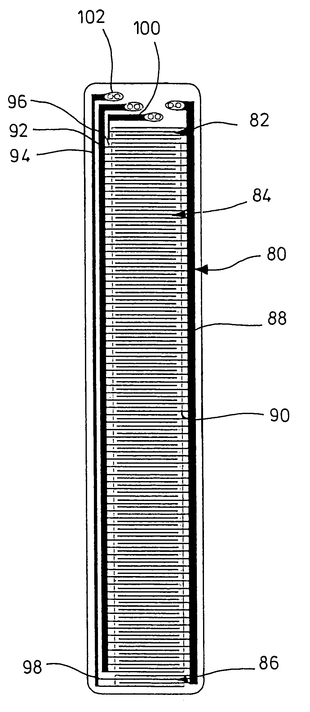 Device for measuring the level and/or the temperature in a container