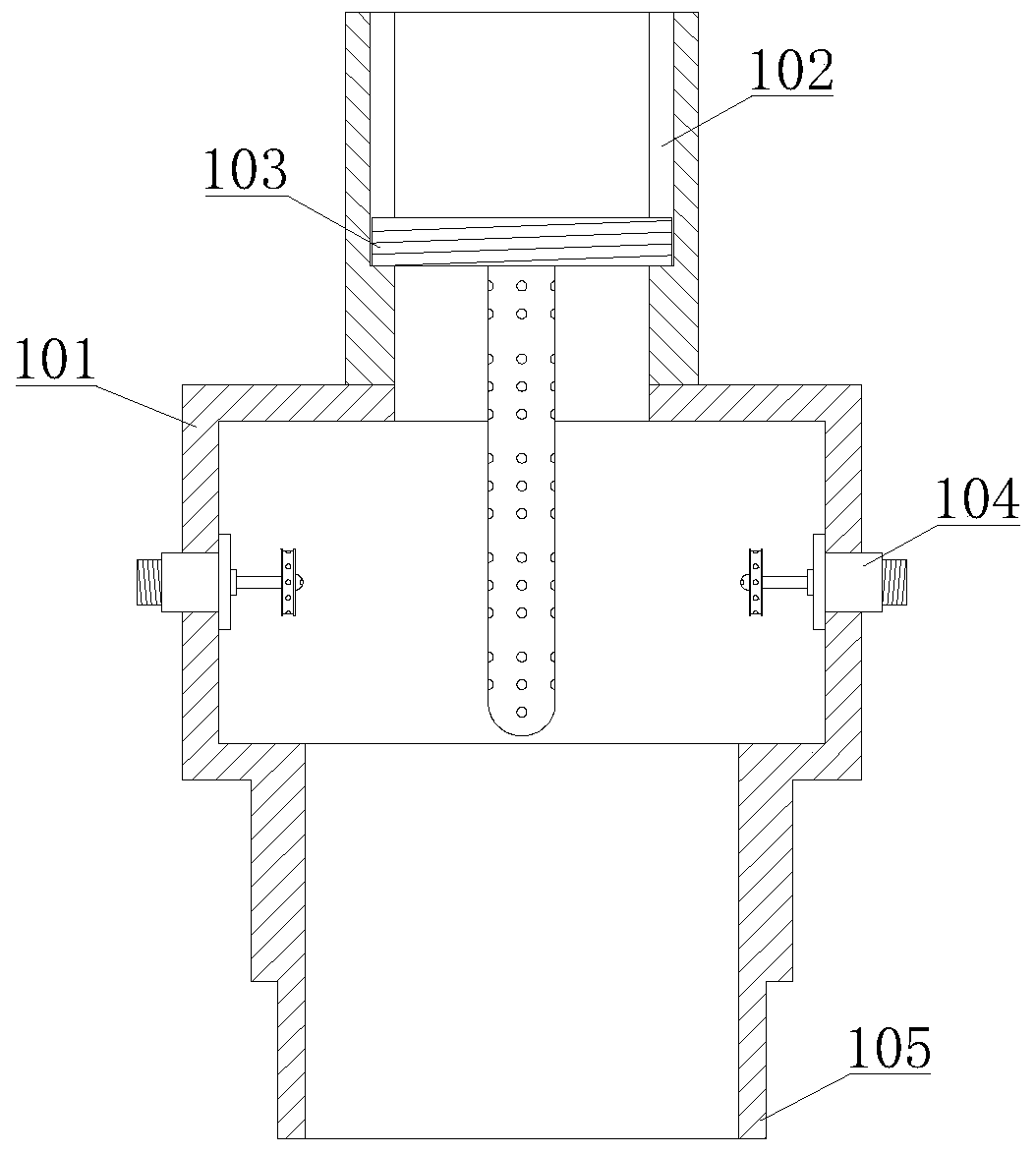 Desulfurization coordinated tar adsorption device for coke oven flue gas