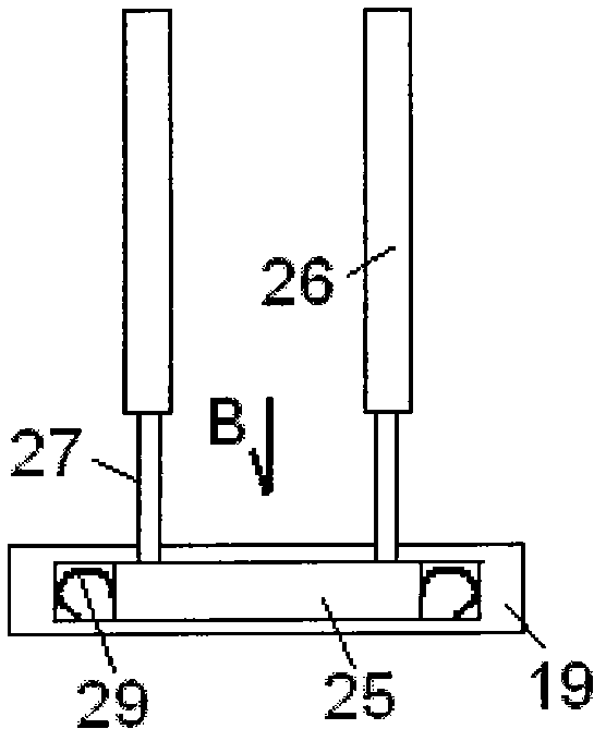 Medical recovery multifunctional cart for elderly patients with crotches to relive bowels