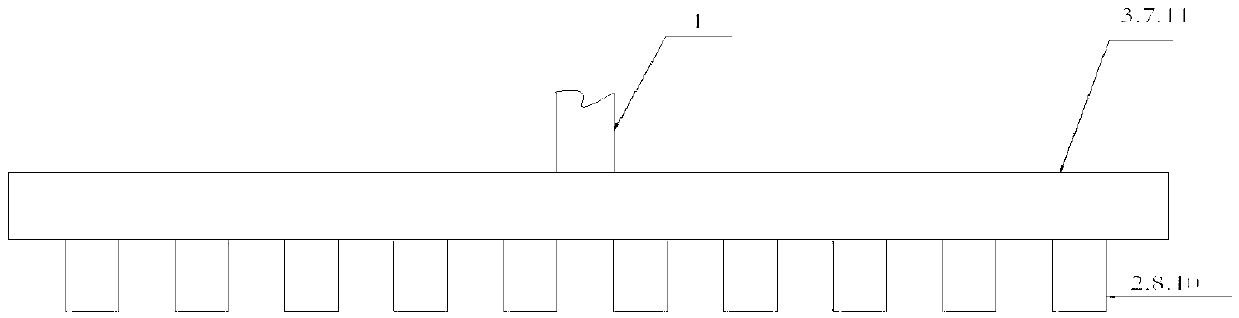 Steel rail on-line wind-jet quenching heat treatment simulation experiment device