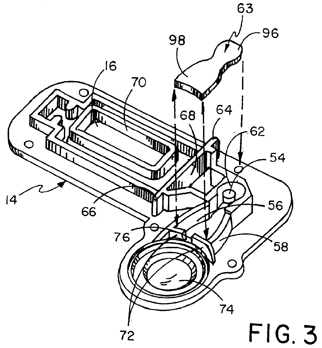 One-step test device