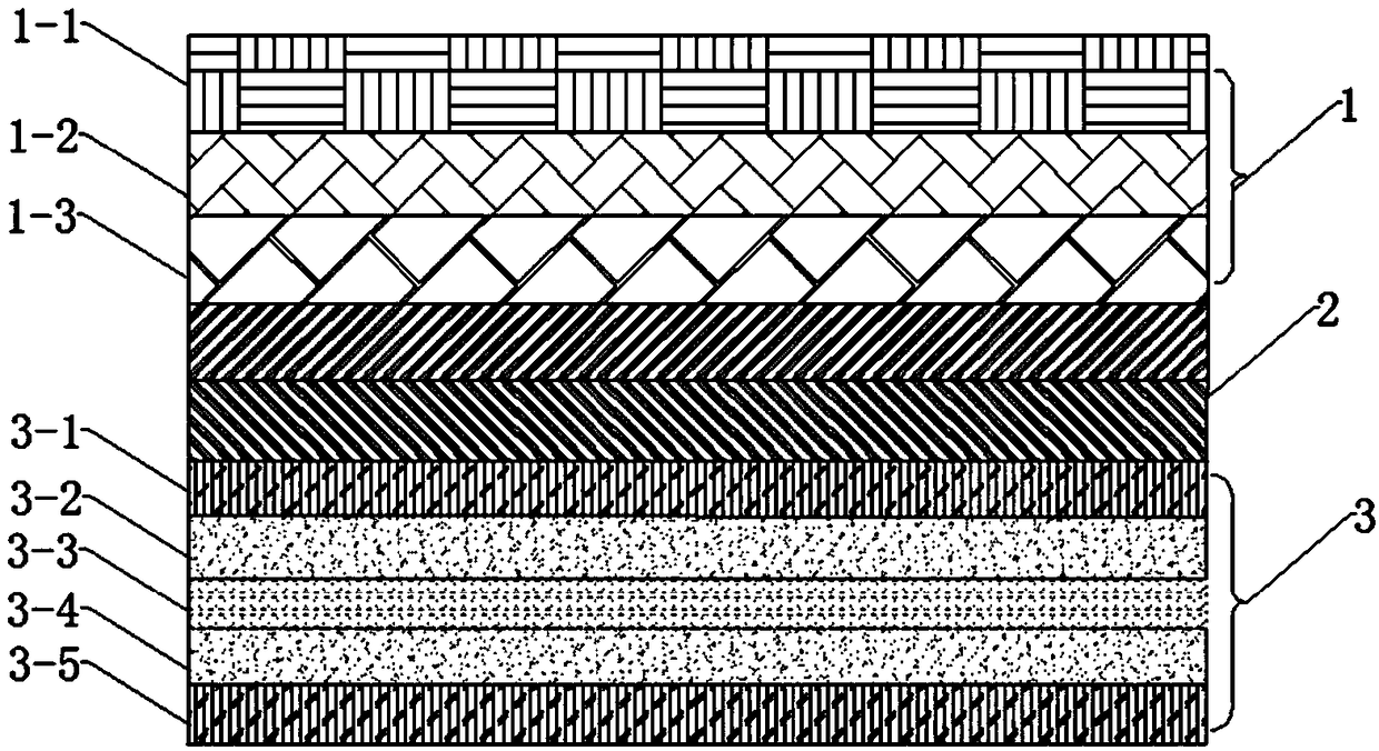 Large-capacity liquid aseptic packaging composite film