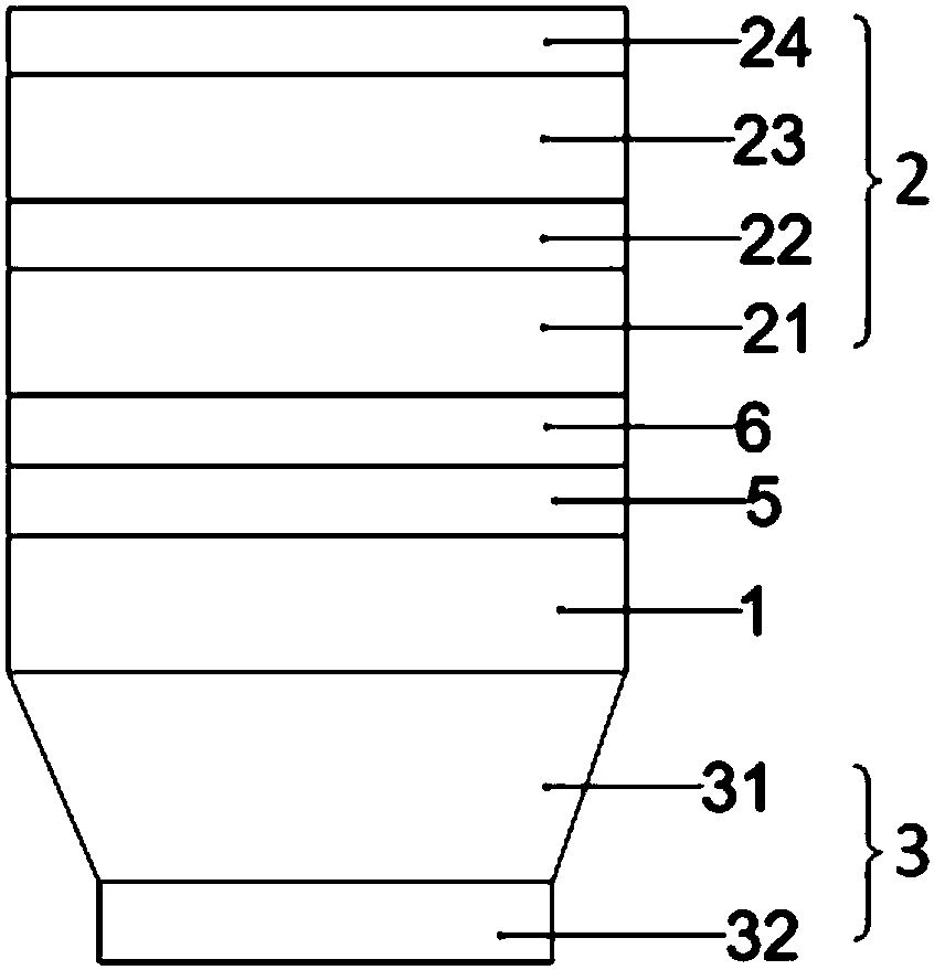 Crystal epitaxial structure and growth method therefor