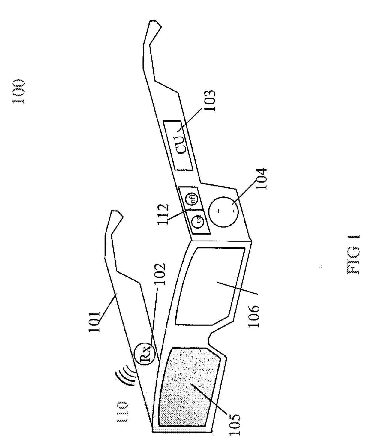 Faster state transitioning for continuous adjustable 3Deeps filter spectacles using multi-layered variable tint materials