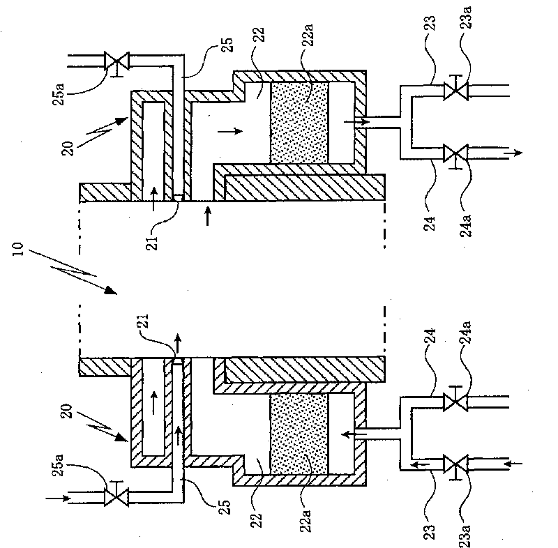 Combustion control method for regenerative-combustion heat treat furnace