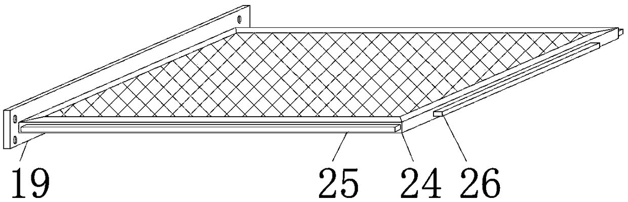 Mixing device convenient to clean, for feed processing