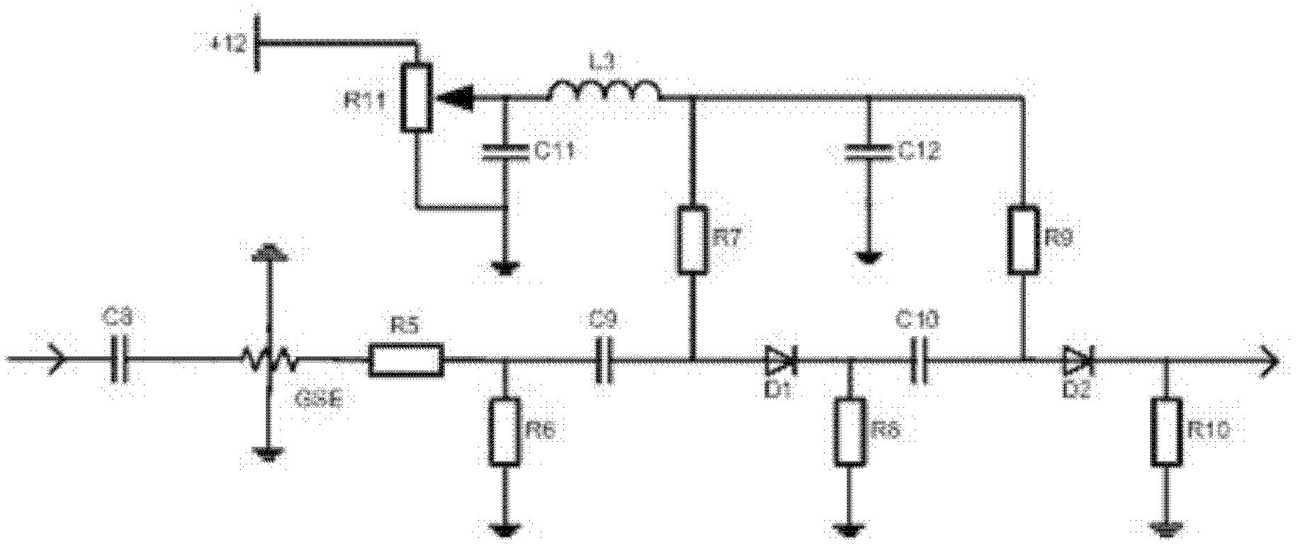 High temperature superconducting magnetic field weakening measurement sensor