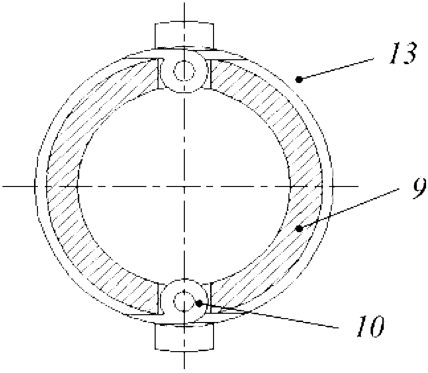 Wedge-shaped automobile brake device based on proportional electromagnet driving