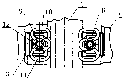 Method for integrally mounting railway accessories with packing box