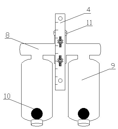 Water sampler capable of synchronously collecting multilayer water samples at fixed depth