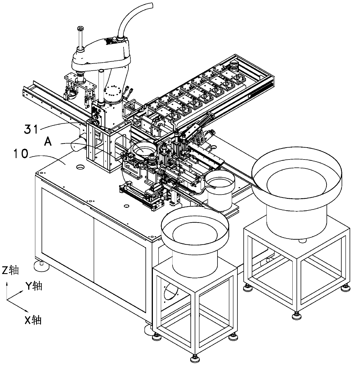 Automatic needle threading robot