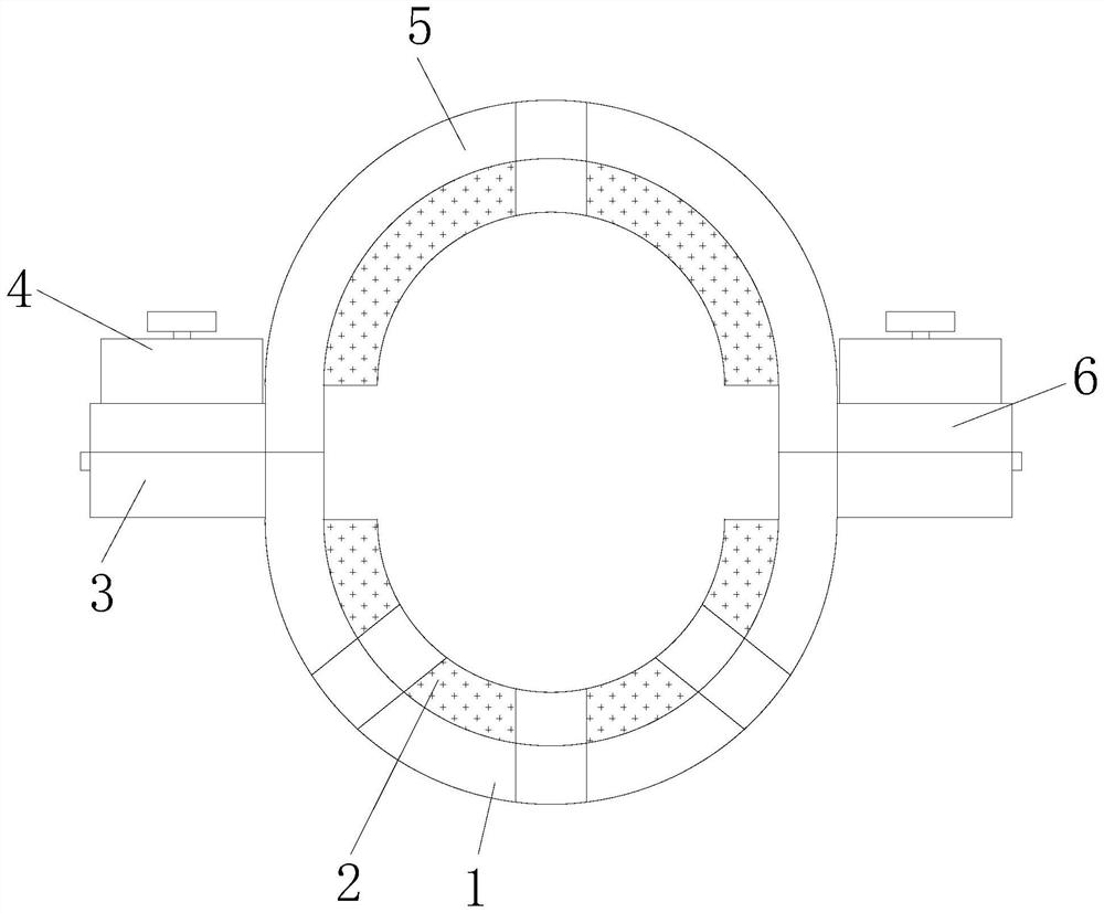 Clinical femoral lesser trochanter fixing device