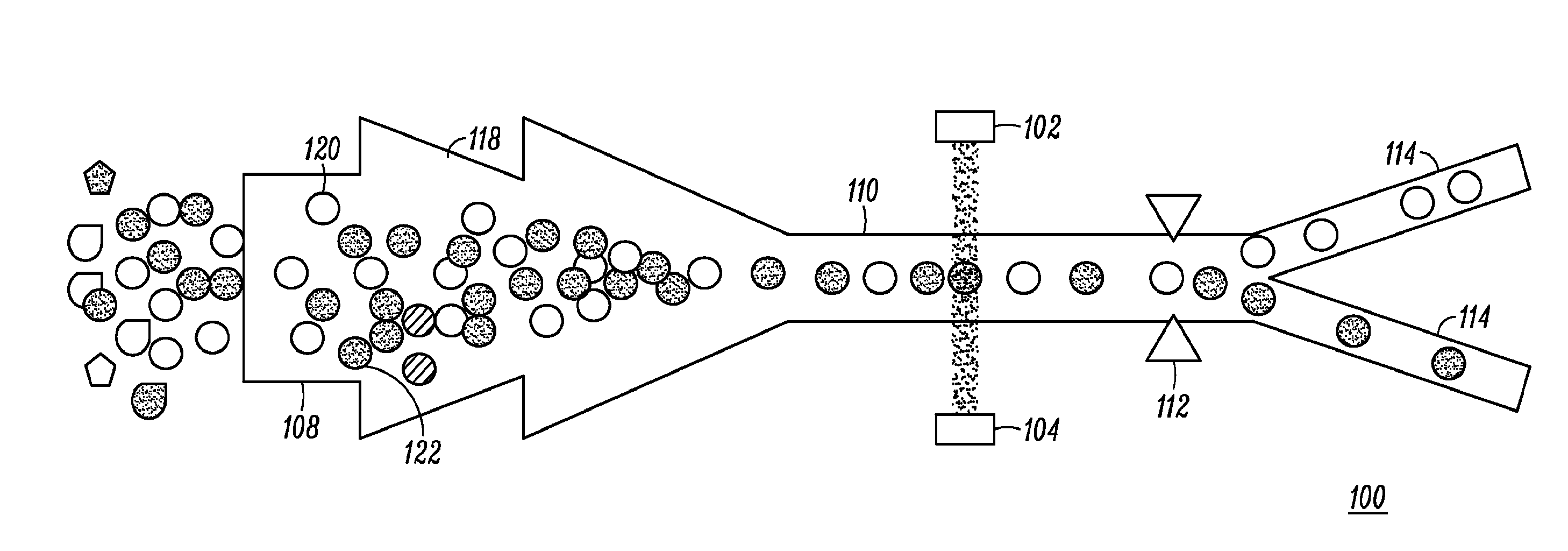 Cytometry system with interferometric measurement