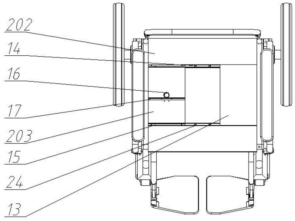 Intelligent elderly assistant wheelchair and working method thereof