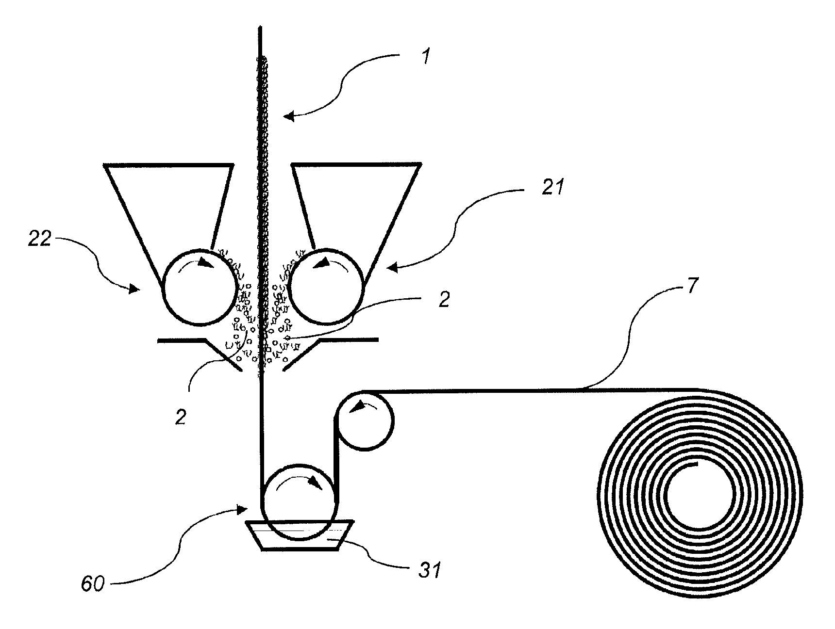 Method of manufacturing a layer