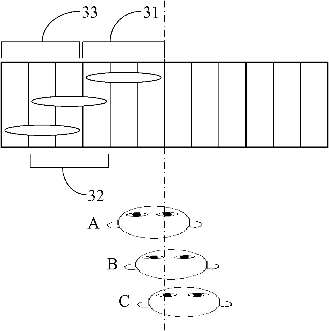 Full-visual angle 3D display image output method, device and display equipment