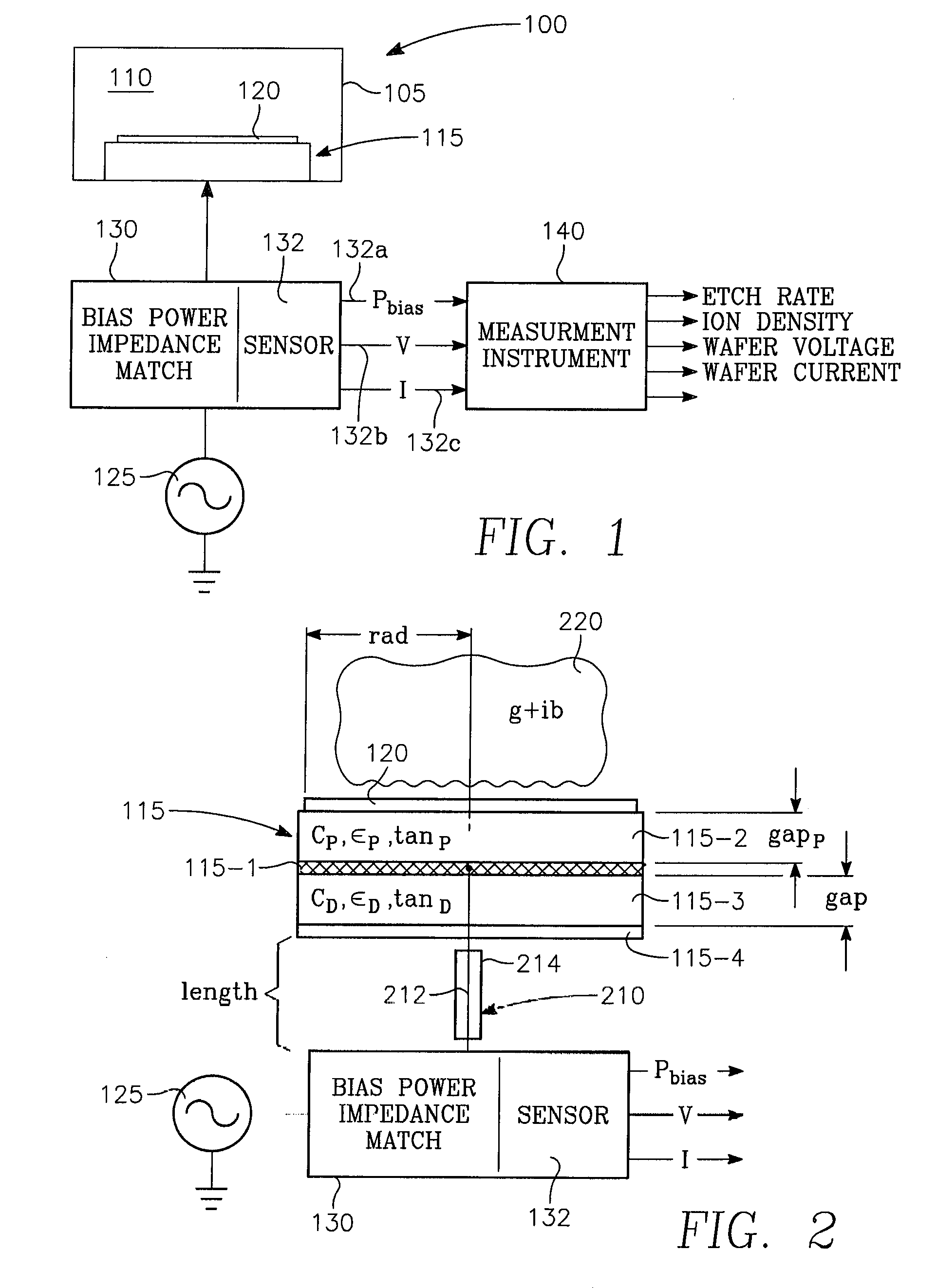 Method of controlling a chamber based upon predetermined concurrent behavior of selected plasma parameters as a function of source power, bias power and chamber pressure