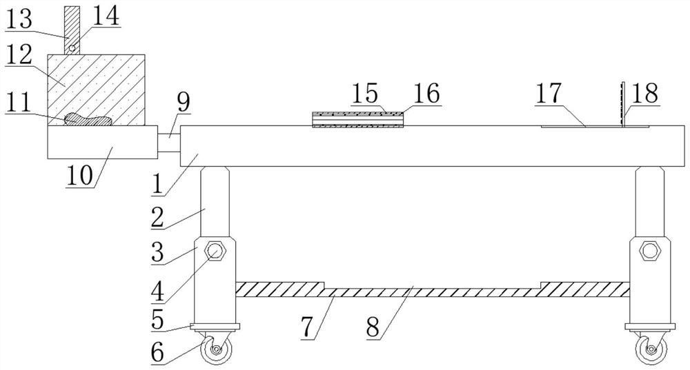 Head fixing device for tumor radiotherapy