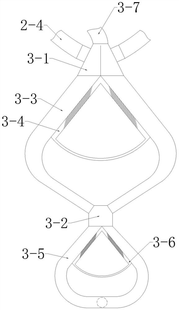 A device for recycling waste heat of tube furnace tail gas