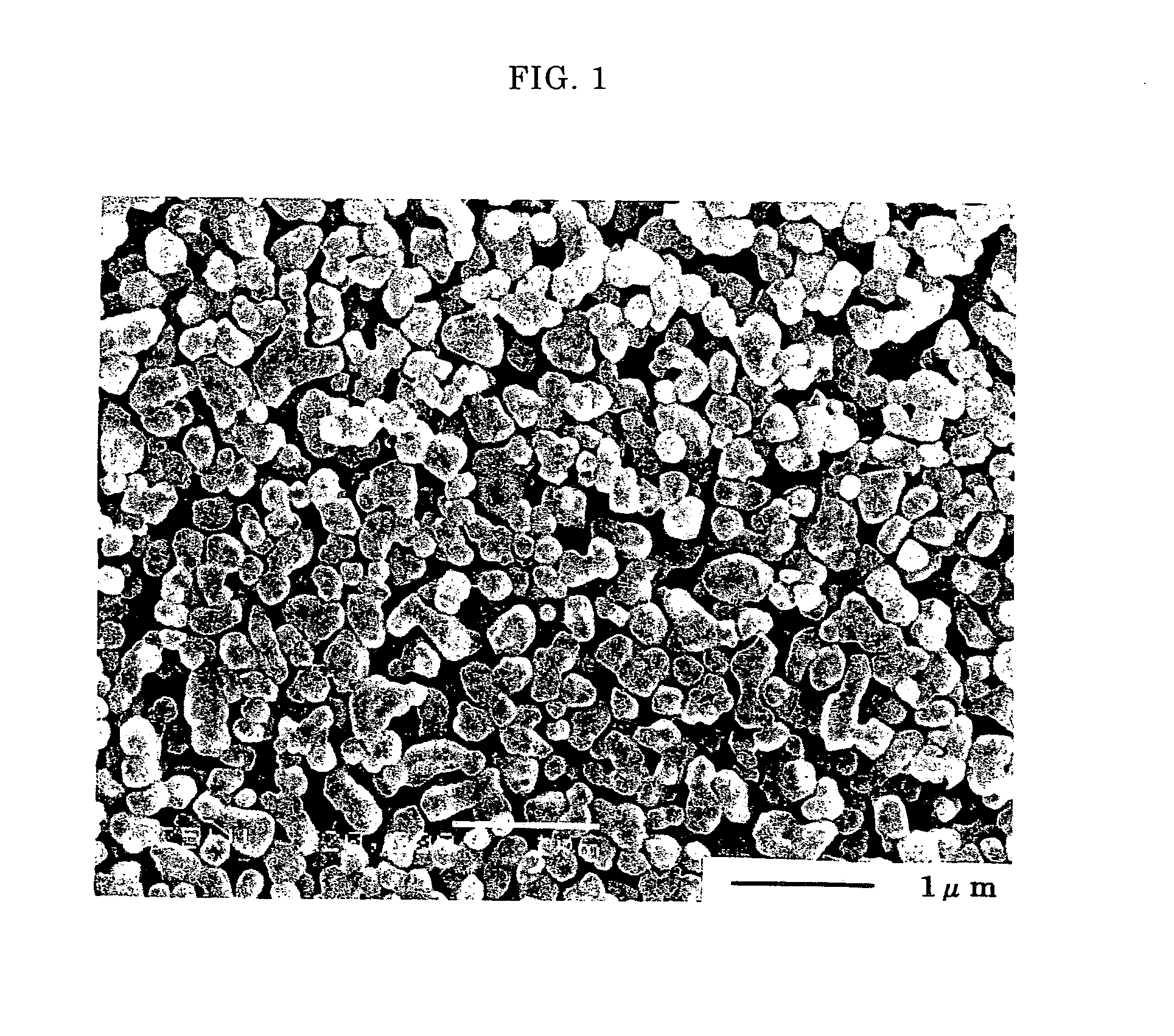 Process for Production of Powder of Perovskite Compound