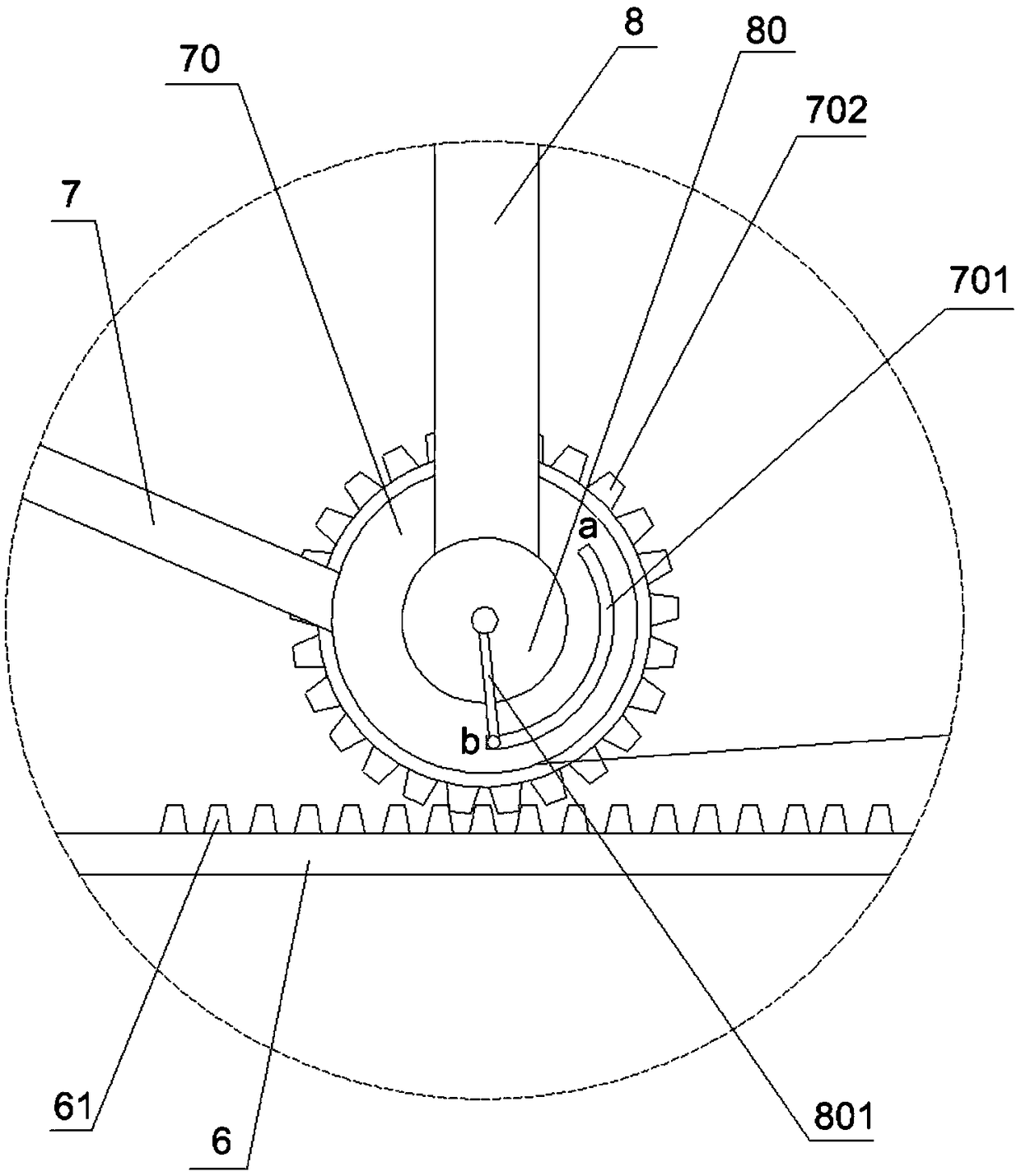 Washing device for automobile decoration panel production