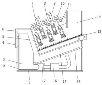 Tomato seed obtaining device for agricultural research