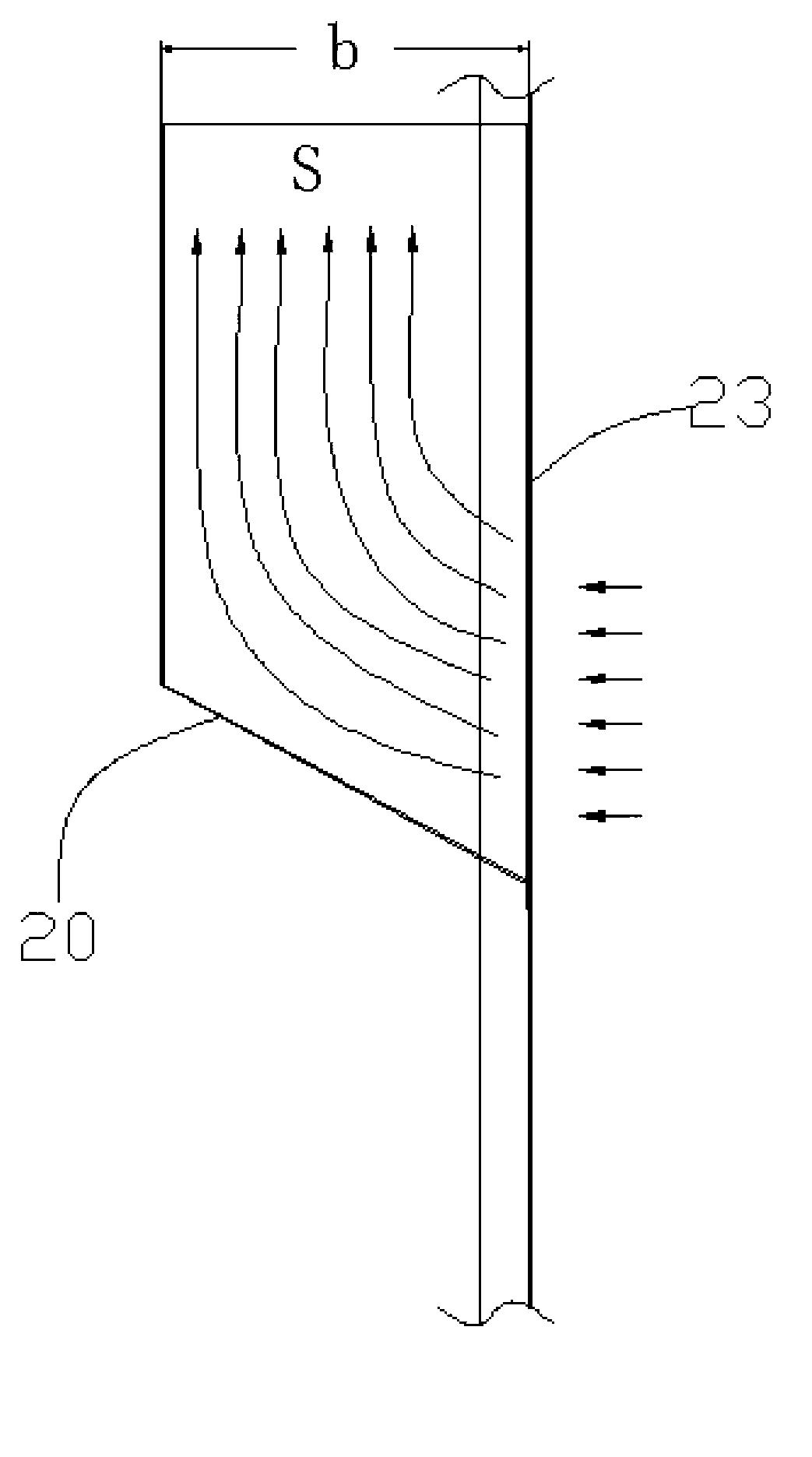 Wind guide structure of generating unit