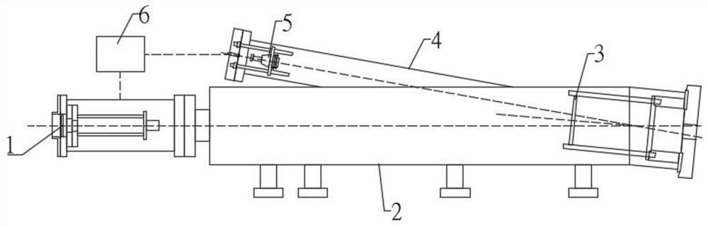 Reflective TOF device for cluster beam comprehensive deposition