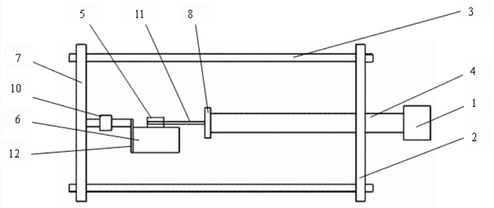 Device for testing magnetic suspension characteristic of single high-temperature superconductor