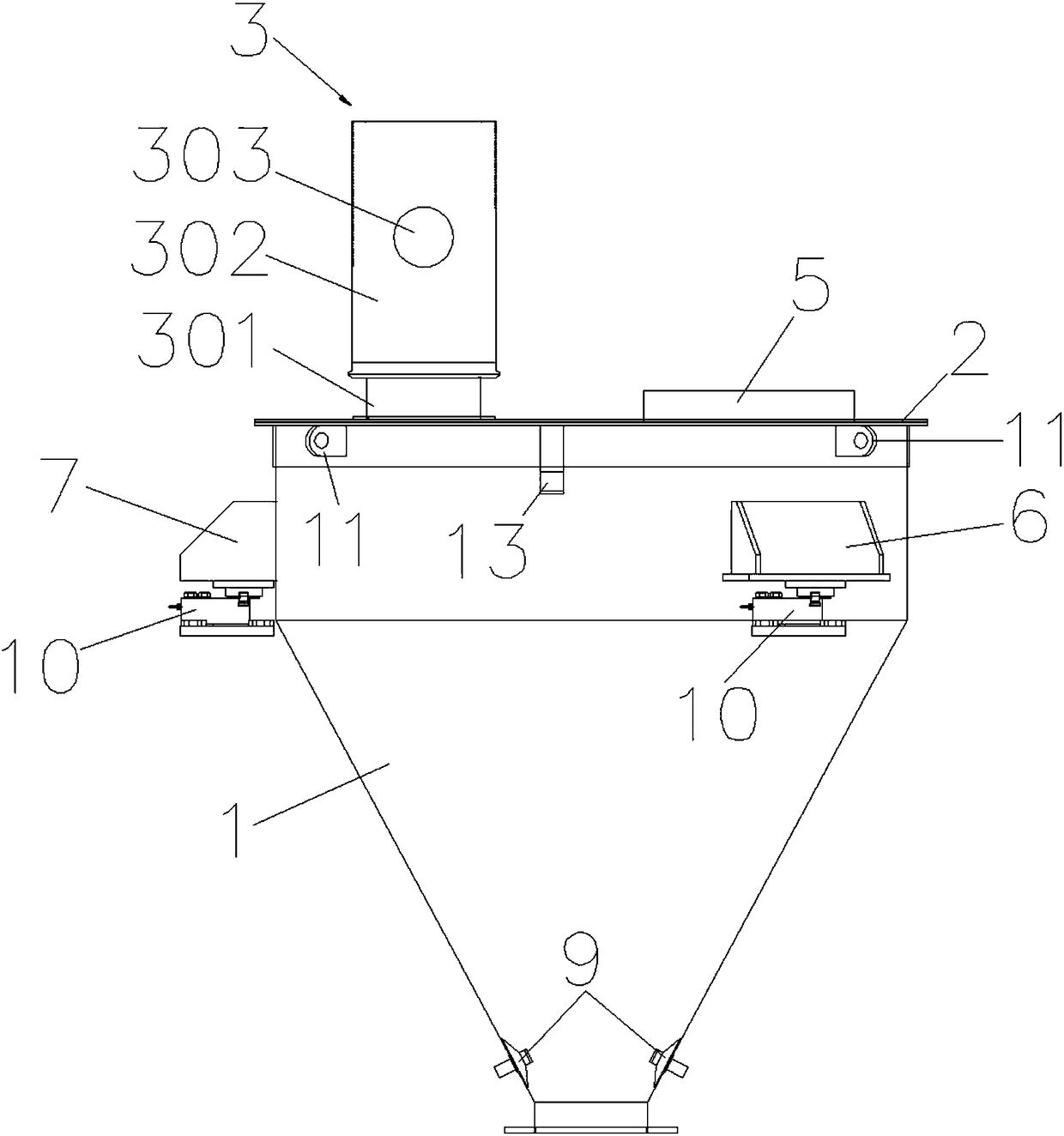 Real-time monitoring feed box