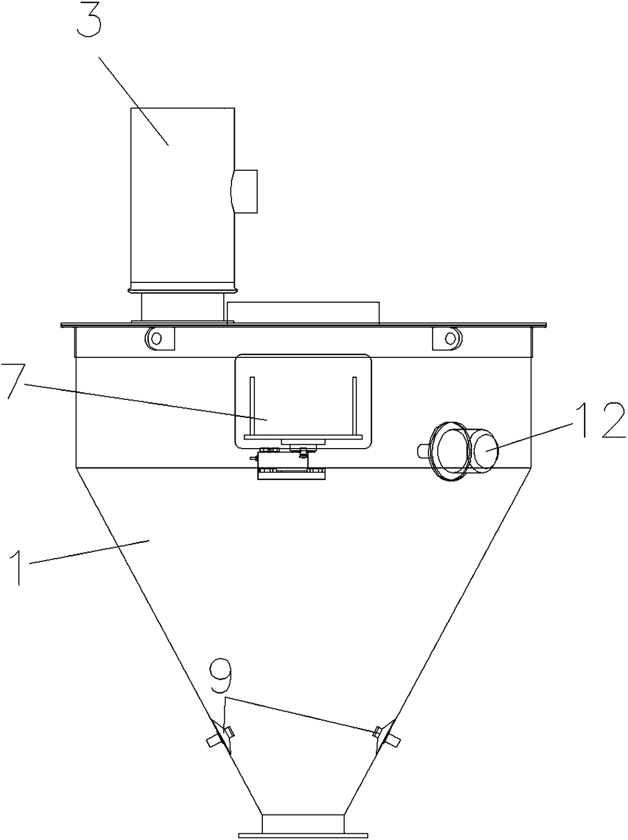 Real-time monitoring feed box