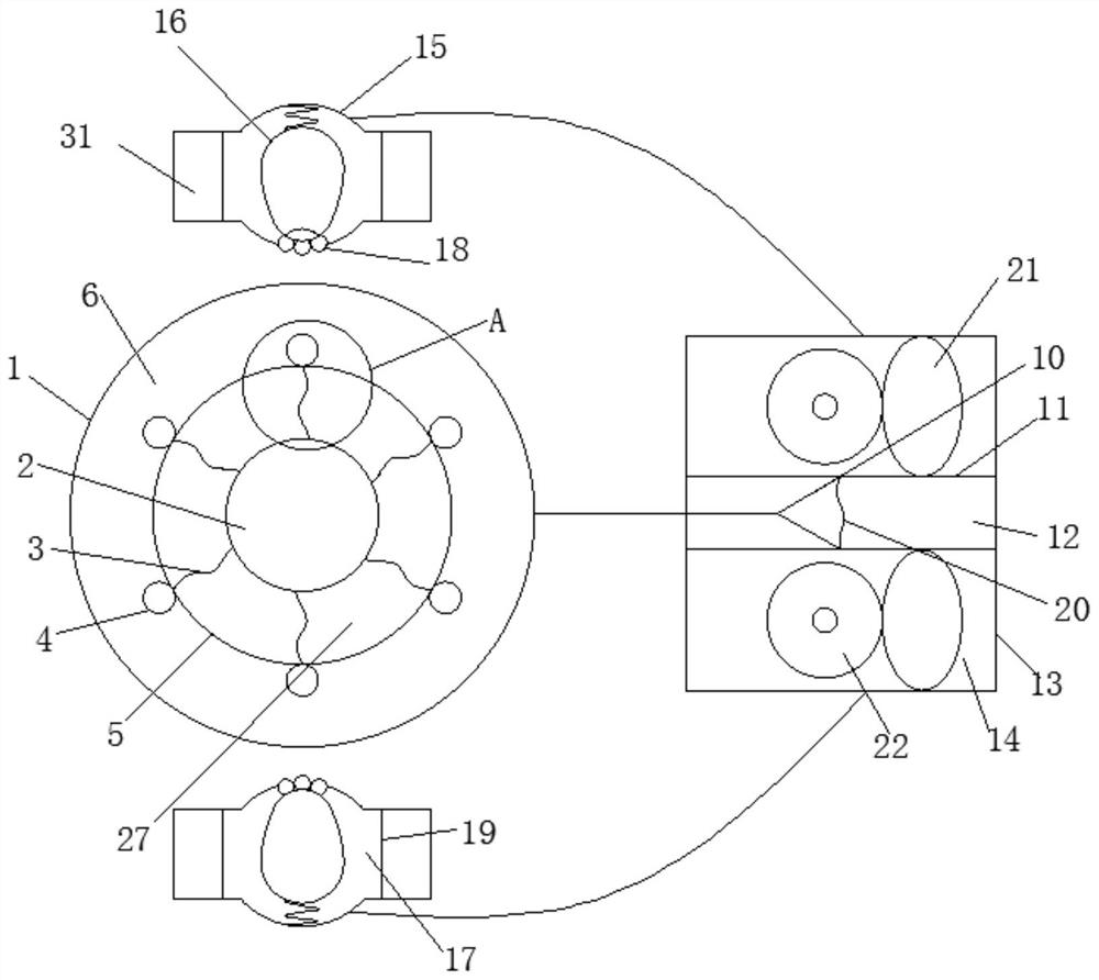 Urban underground pipeline tracking and cutting device with high self-adaption