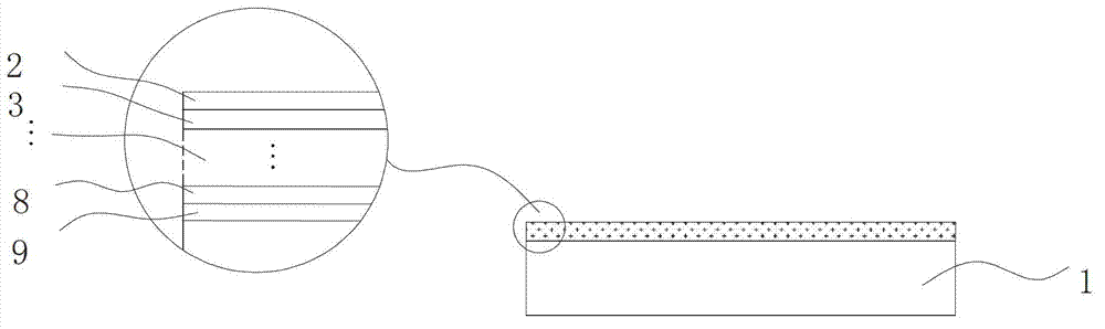 Anti-flaming floor and production process thereof