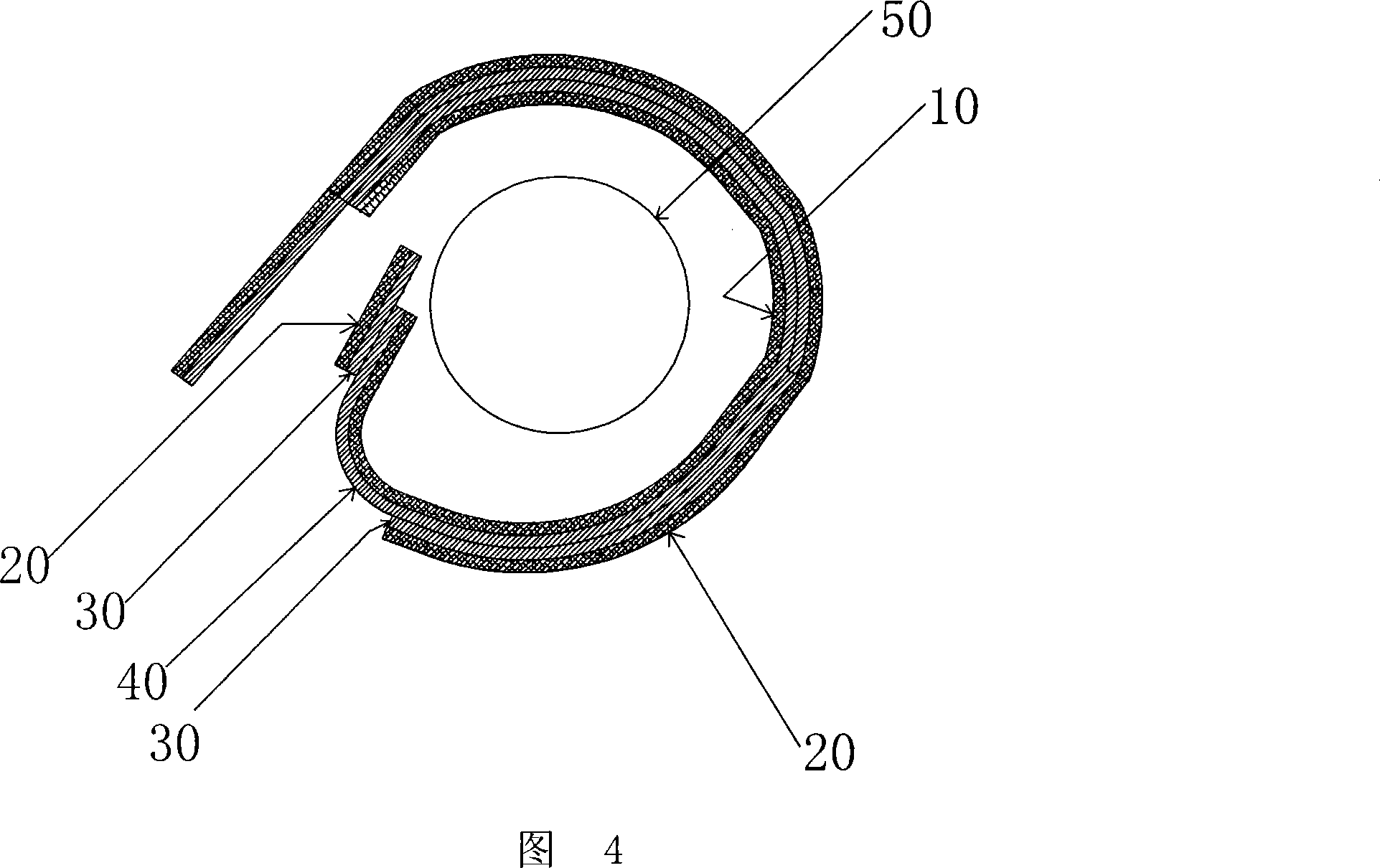 Long sleeves adhesive tape and vehicle-carrying wire harness using the same