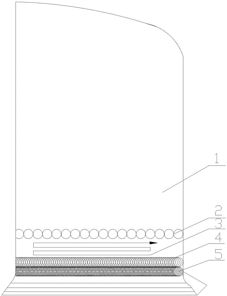 Method for prolonging service life of turbine blade based on laser double-faced impact technique