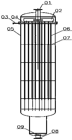 A kind of oxidation method of hydrogen peroxide production process