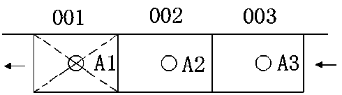 Parking space automatic management and charging method and matched device thereof