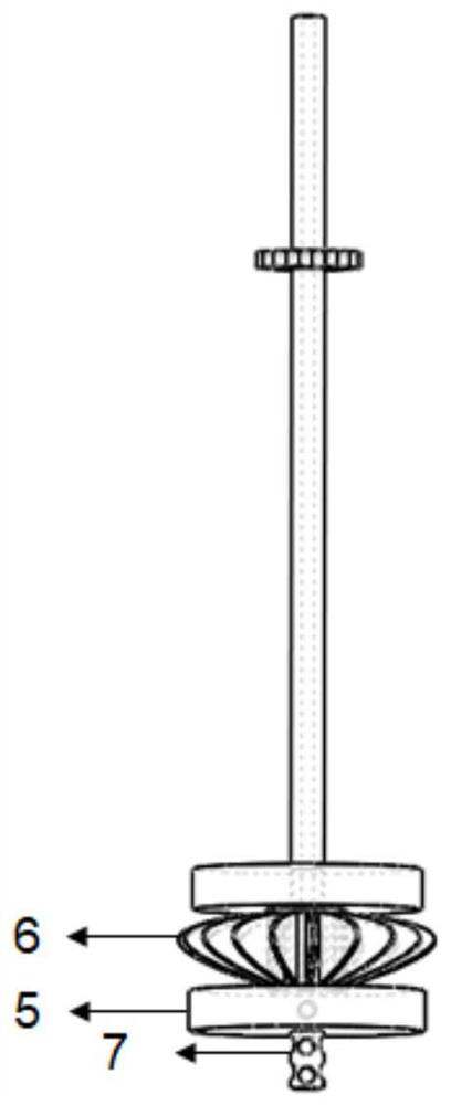 Device for liquefying biomass through cooperation of rotary tooth-shaped electrode discharge and heterogeneous catalyst