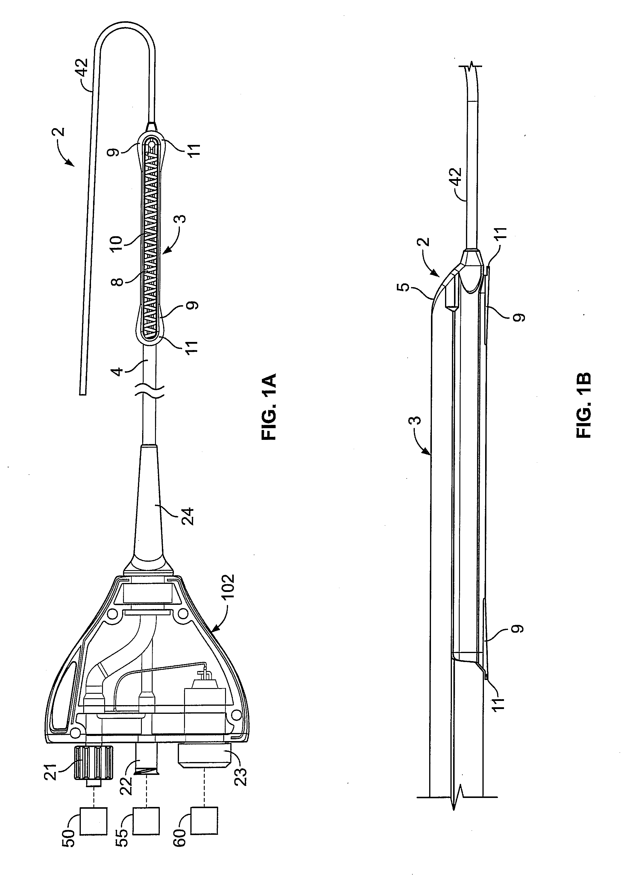 Vacuum coagulation probes