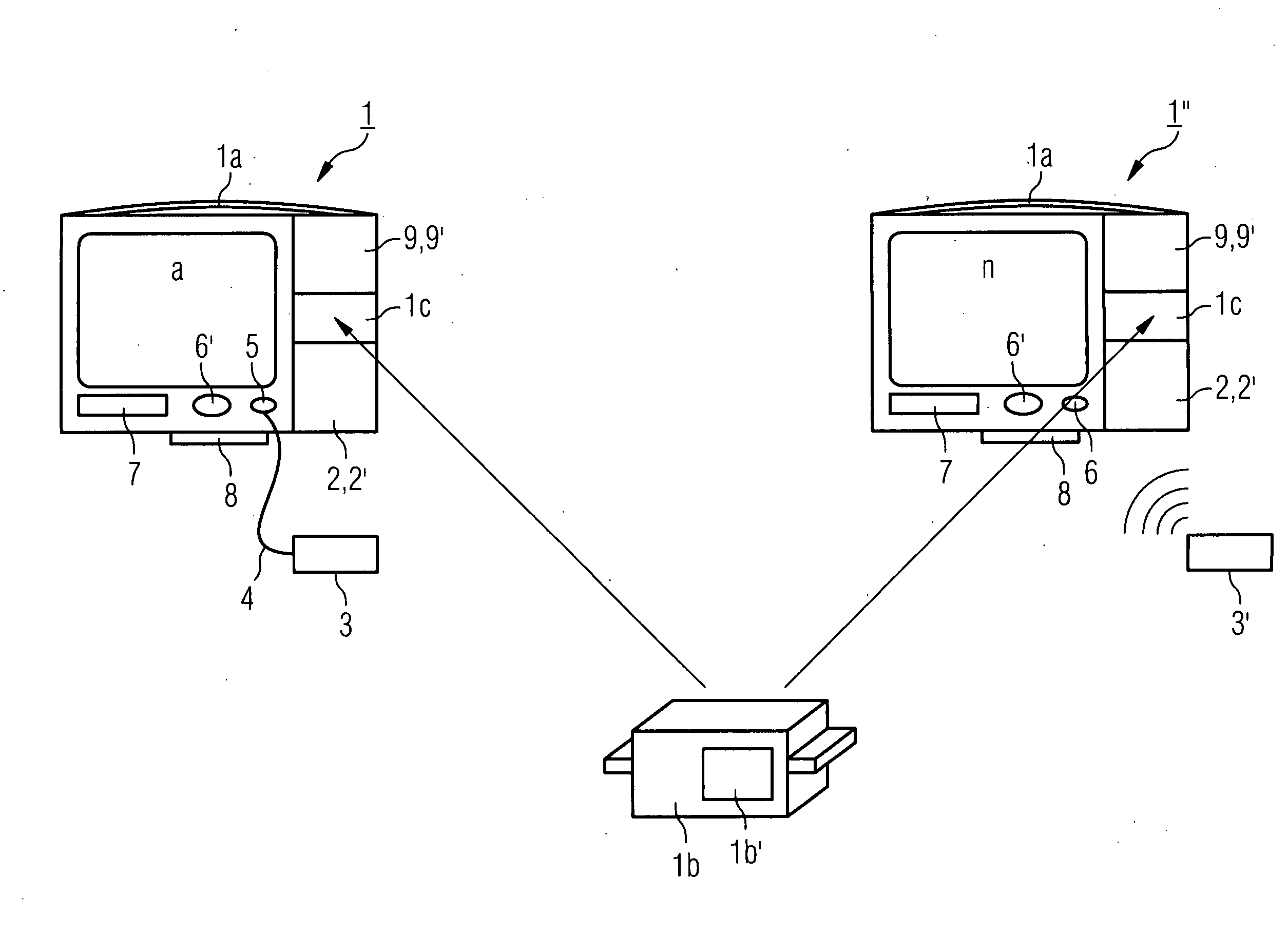 Examination unit with an integrated mini-laboratory analysis unit