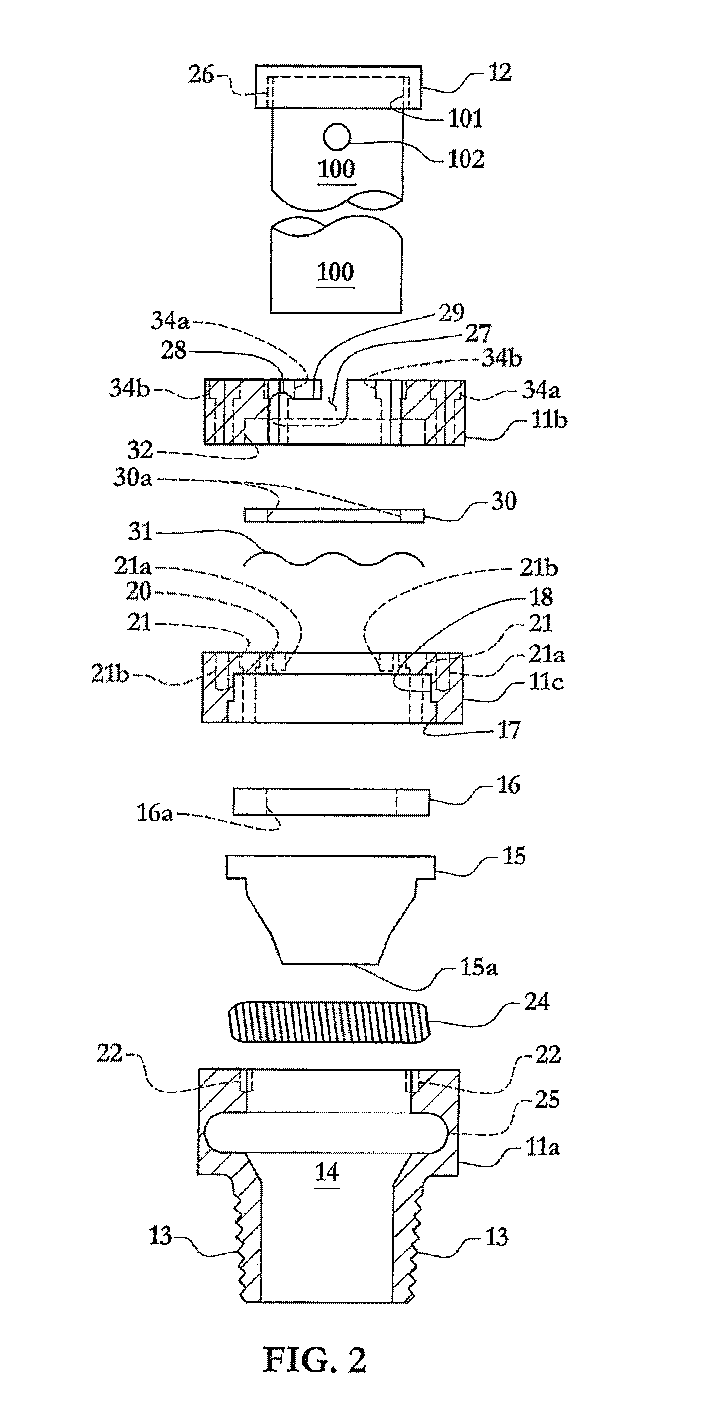 Anode device and maintenance method