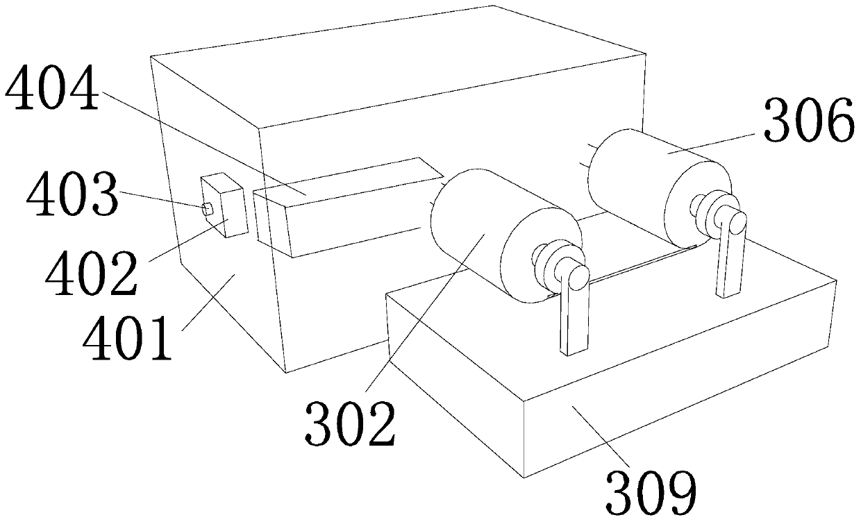 High-reduction-efficiency reducer exclusive to tension leveling of continuous casting machine