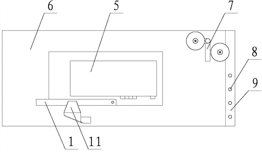 One-step-forming waisting device