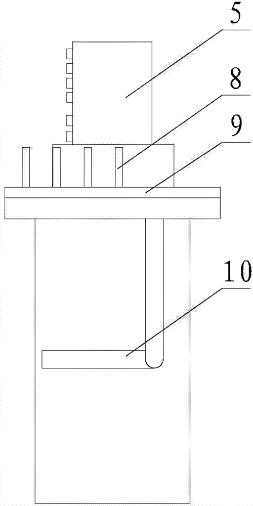 One-step-forming waisting device