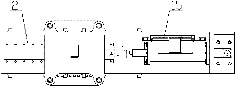 Midsize direct shear apparatus with non-lever type loading