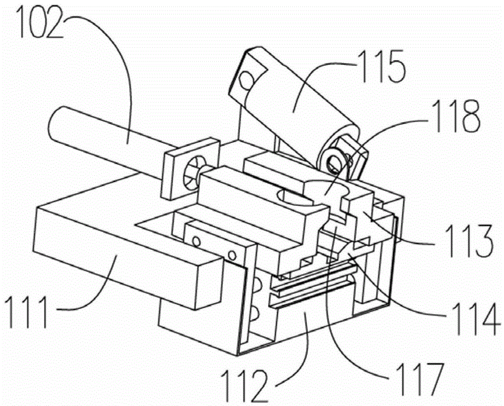 Auxiliary manipulator used between manipulators to transmit products and correct positions